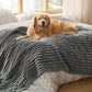 Corduroy Fleece Pet Blanket