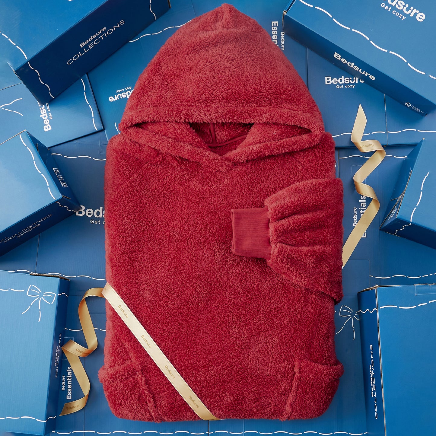 Shaggy Sherpa Wearable Blanket
