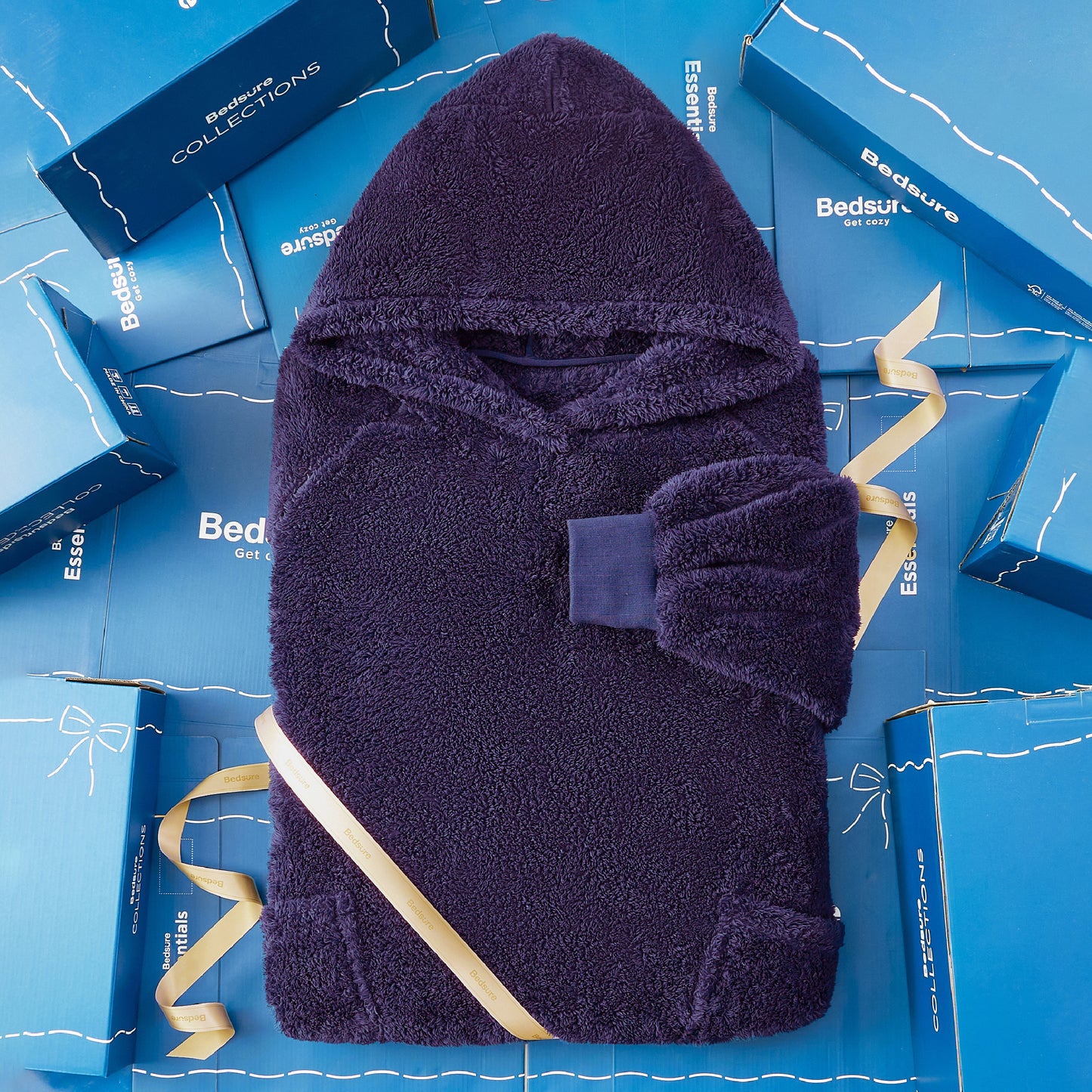 Shaggy Sherpa Wearable Blanket