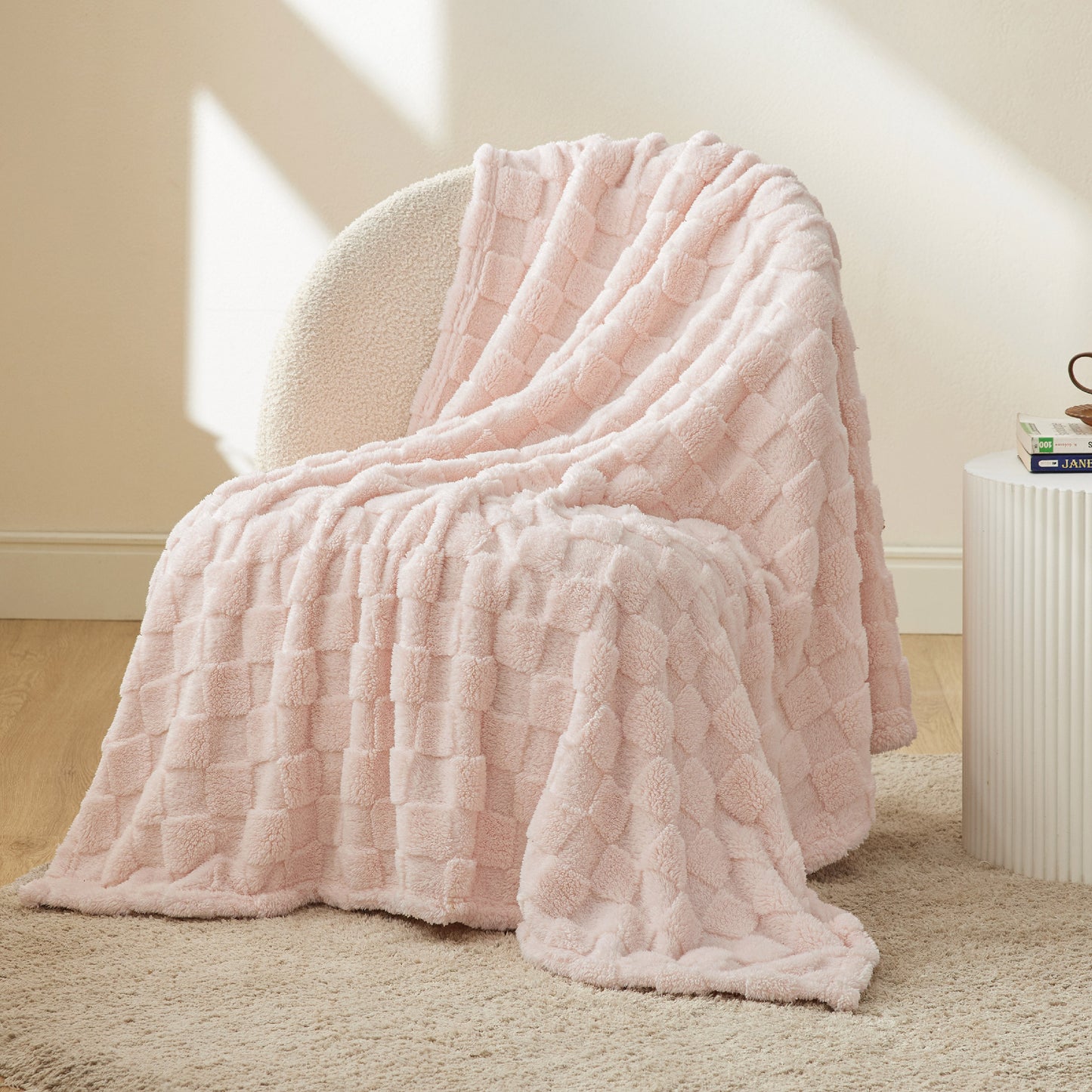 Jacquard Shaggy Sherpa Blanket