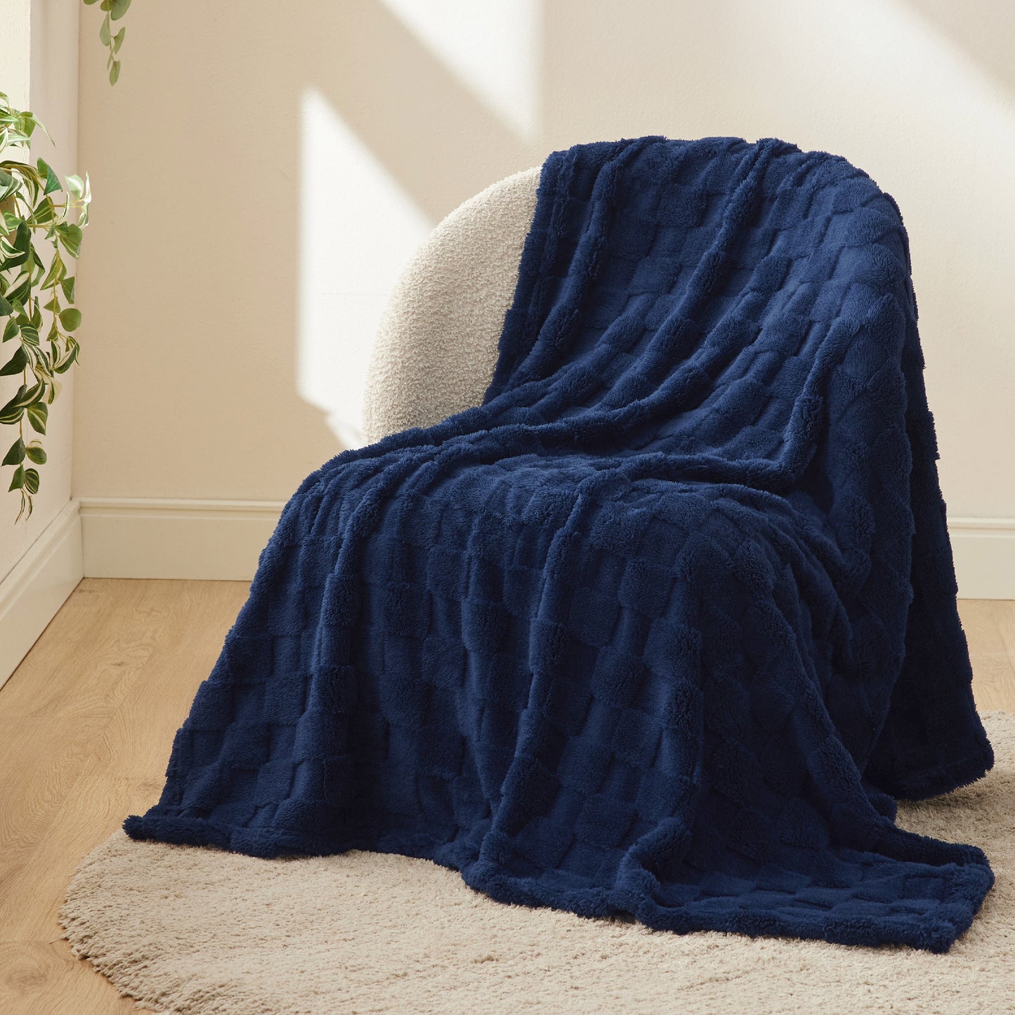 Jacquard Shaggy Sherpa Blanket