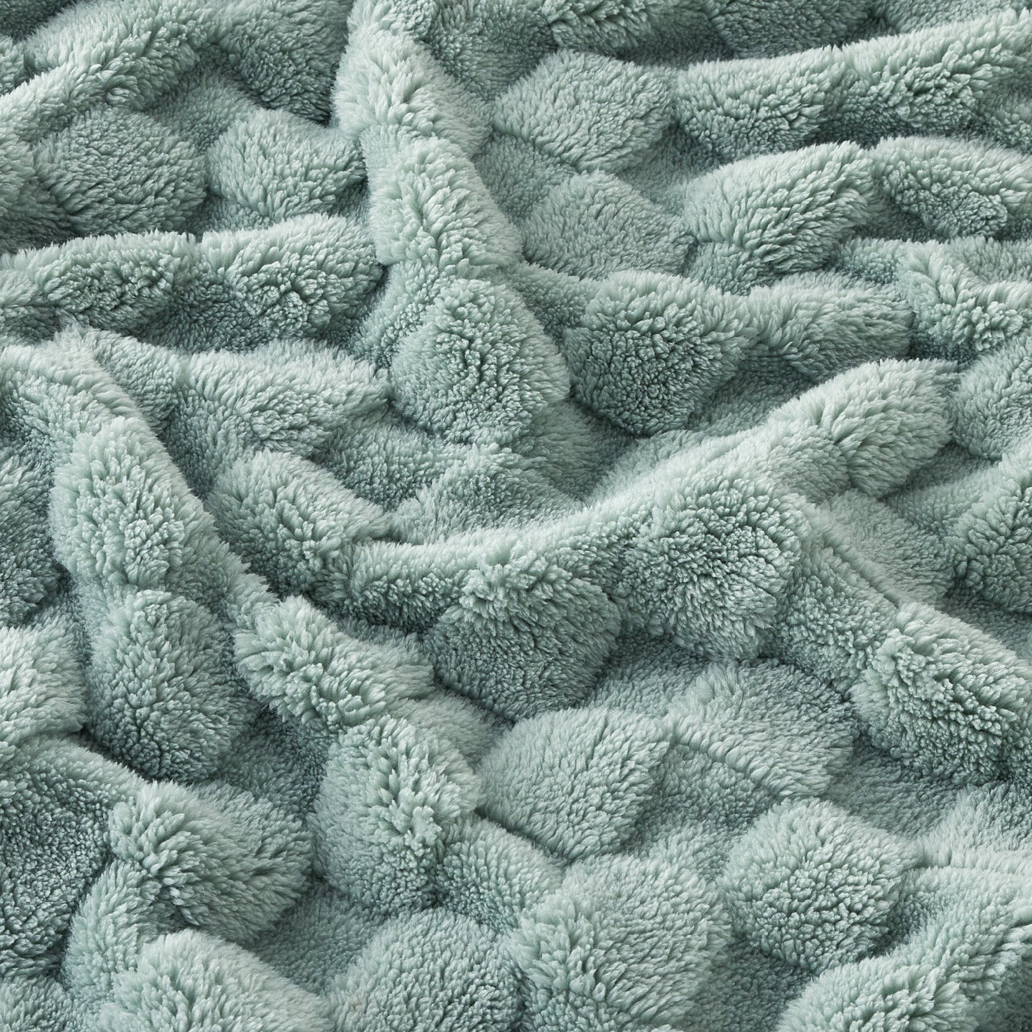 Jacquard Shaggy Sherpa Blanket