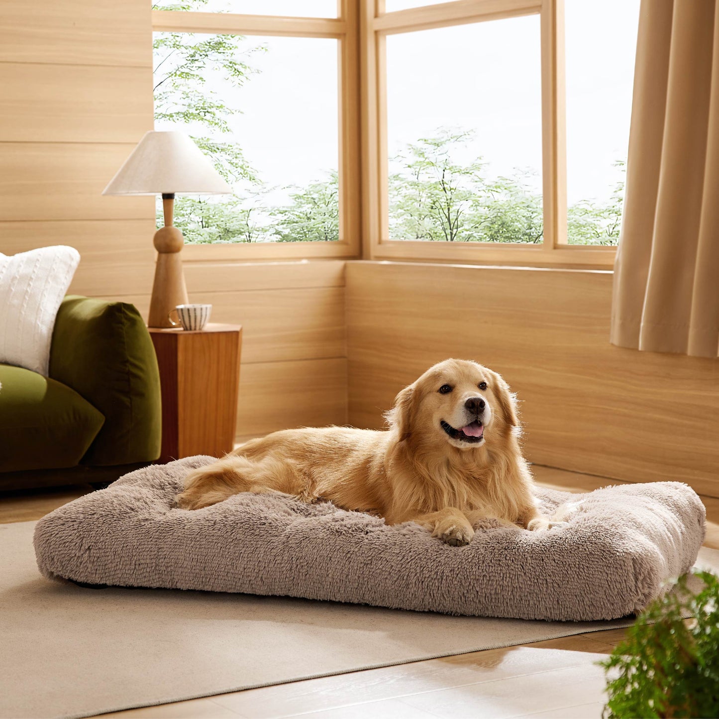 Faux Fur Pet Bed
