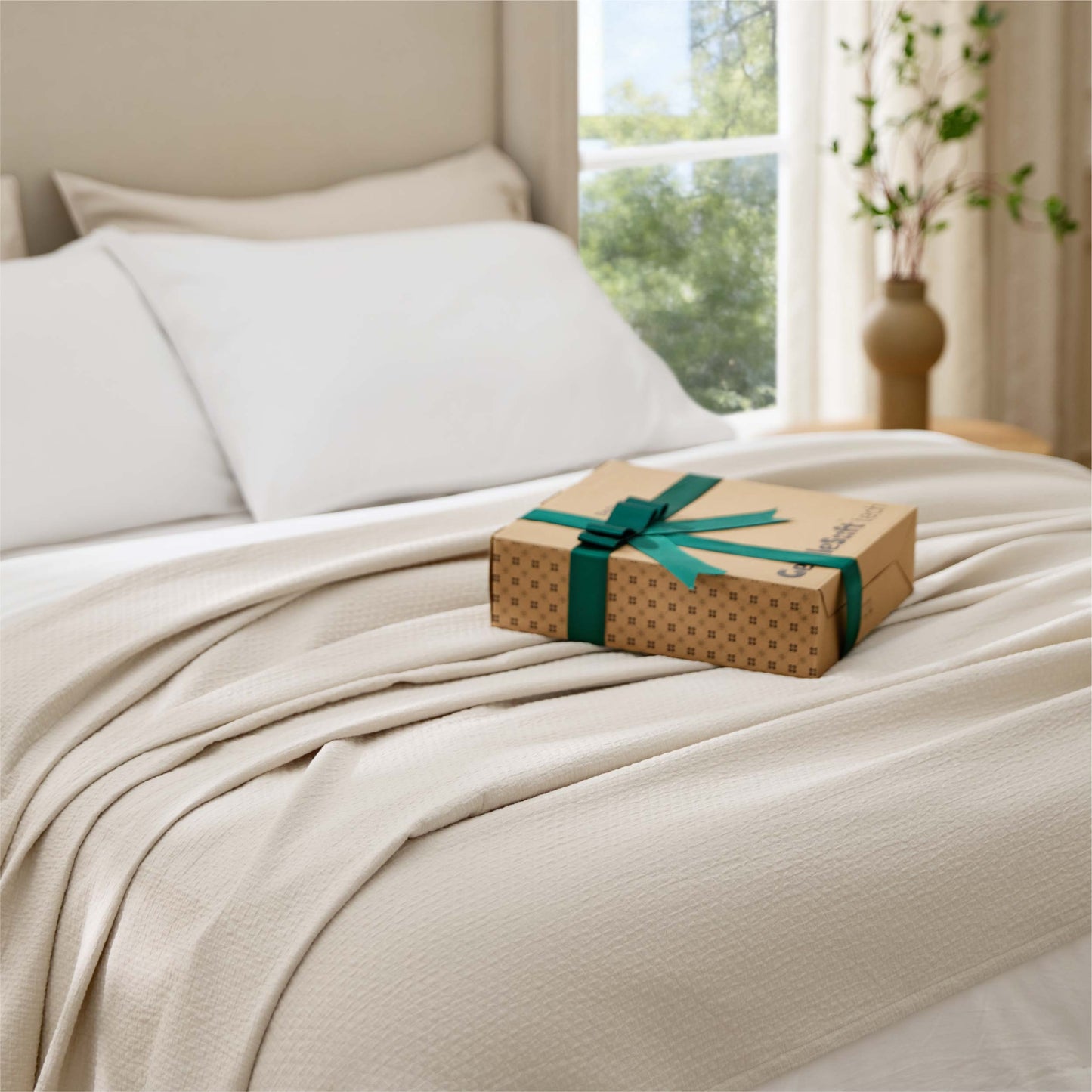 Diamond Weave Cotton Blanket