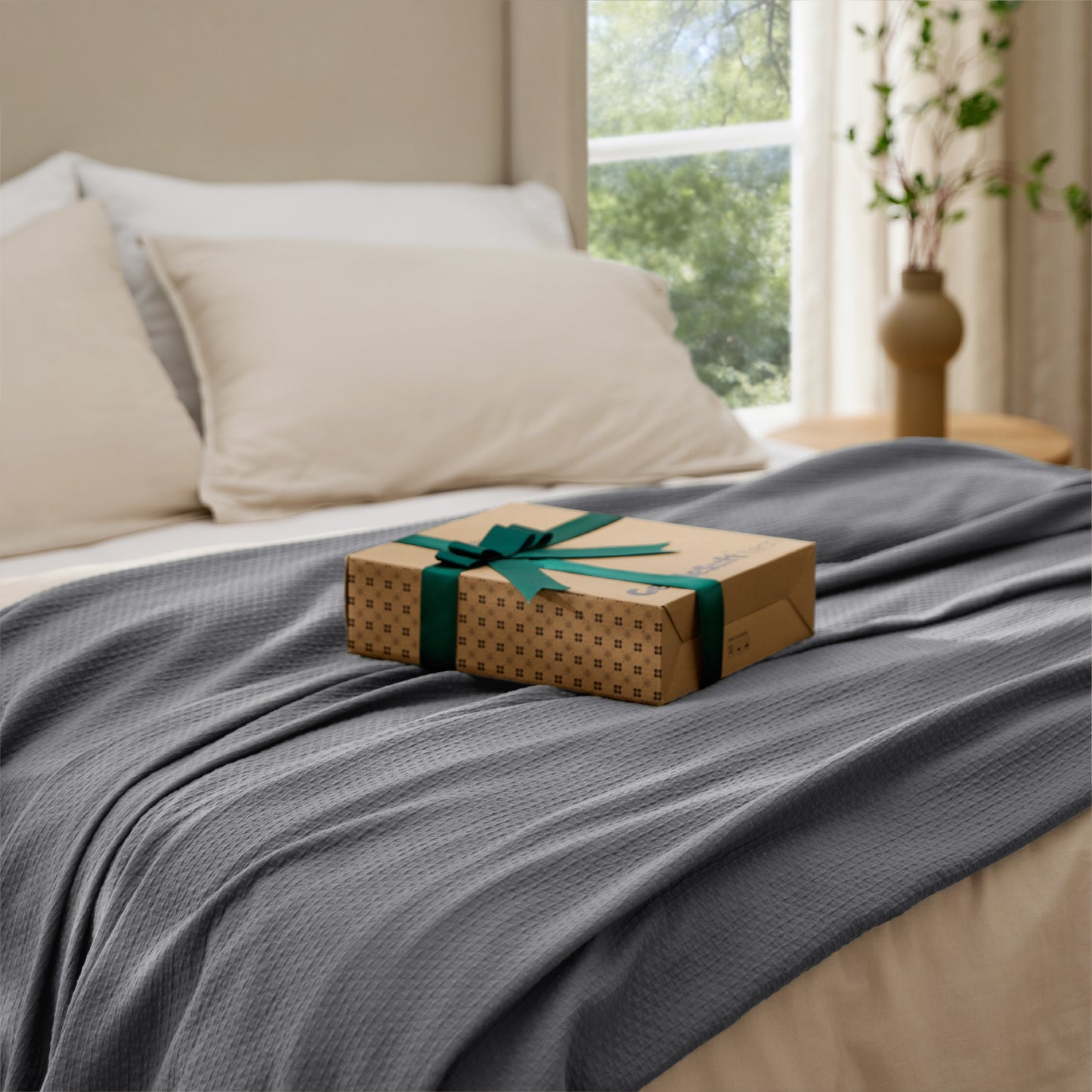 Diamond Weave Cotton Blanket