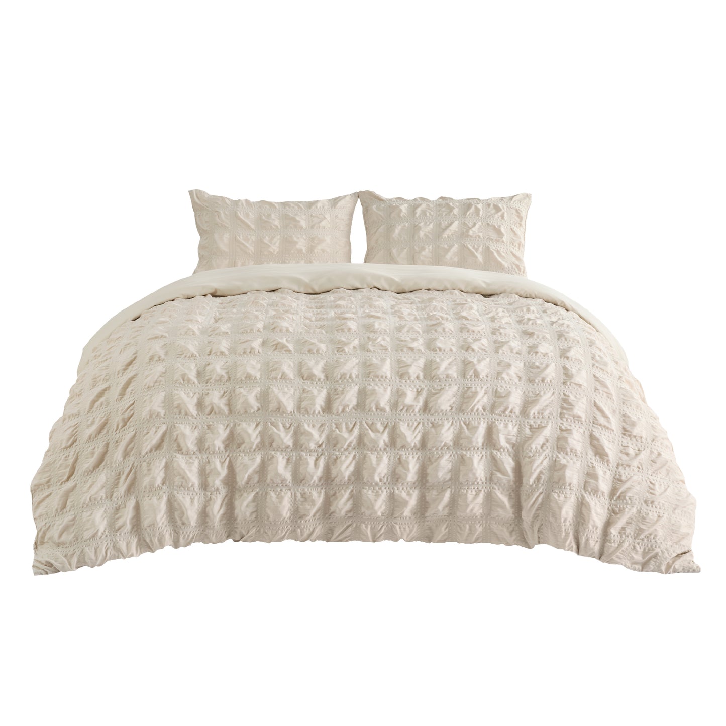 Seersucker Duvet Cover Set