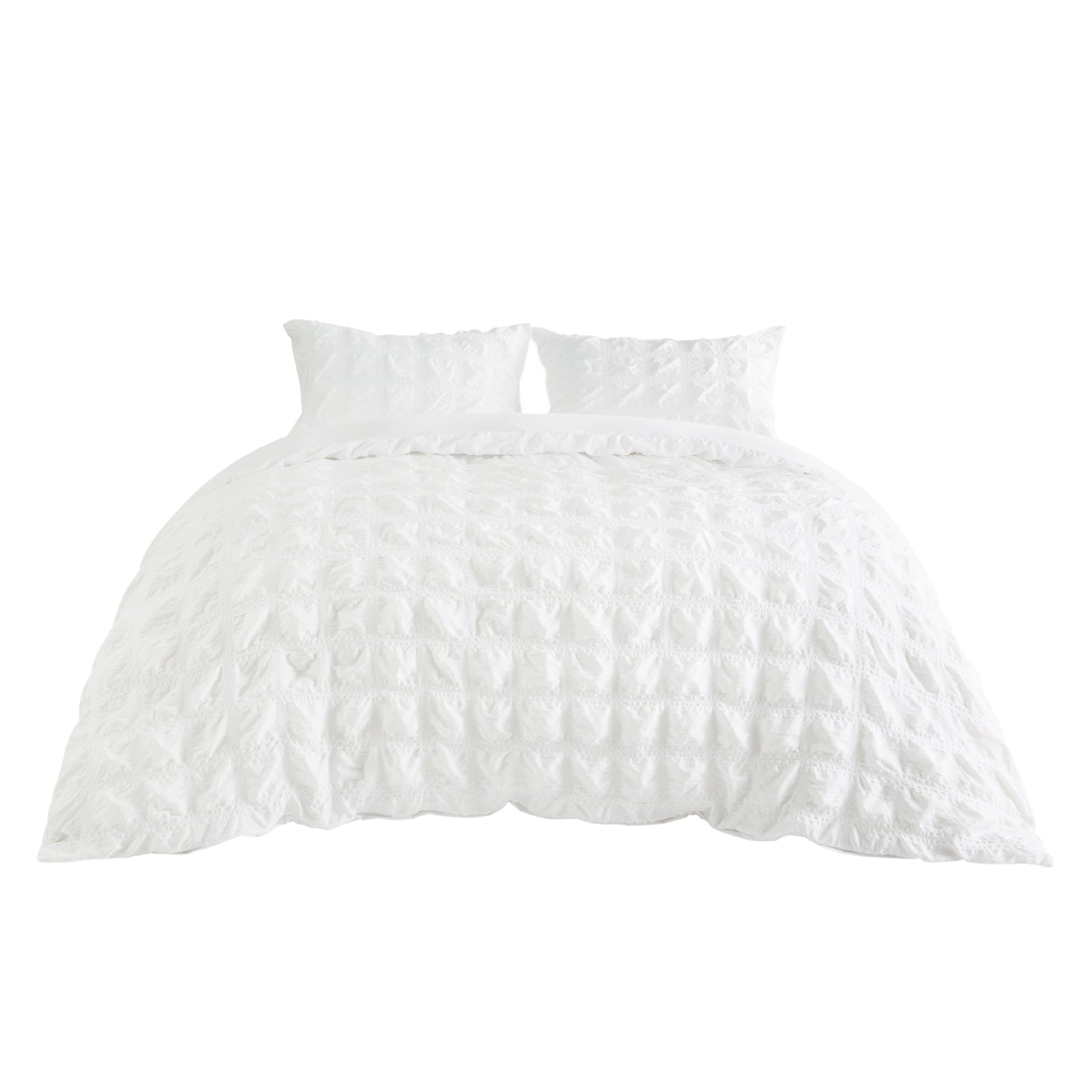 Seersucker Duvet Cover Set