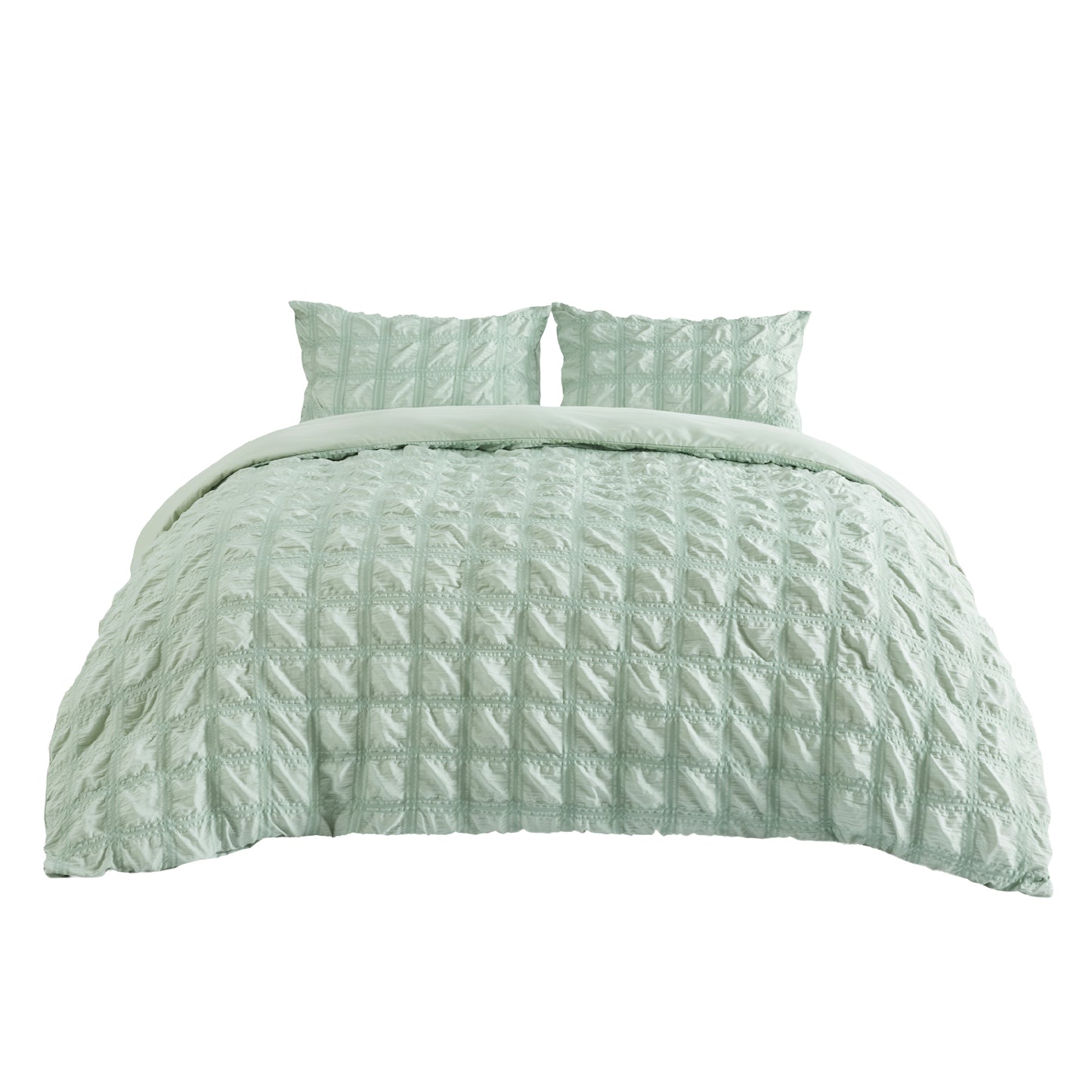 Seersucker Duvet Cover Set