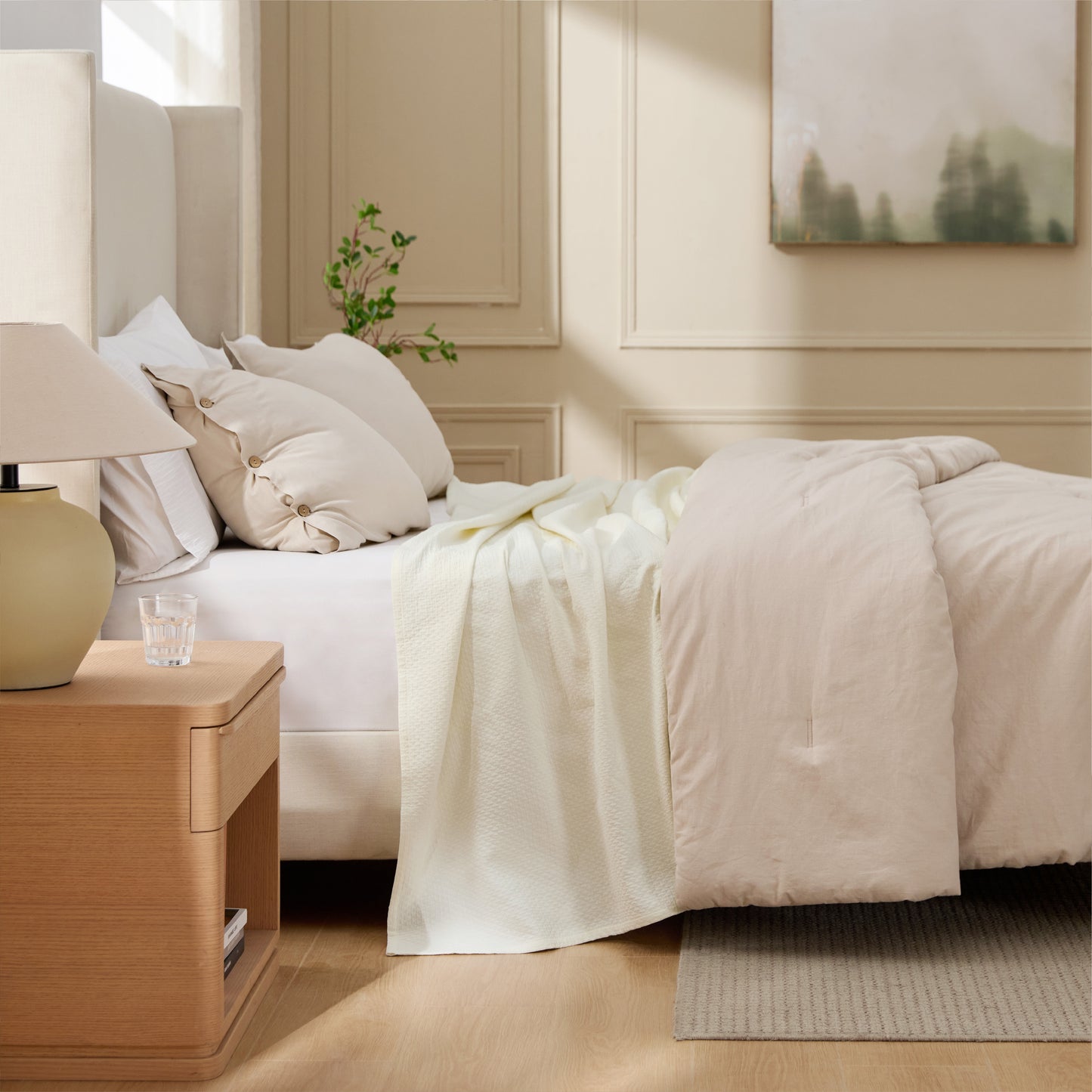 Diamond Weave Cotton Blanket