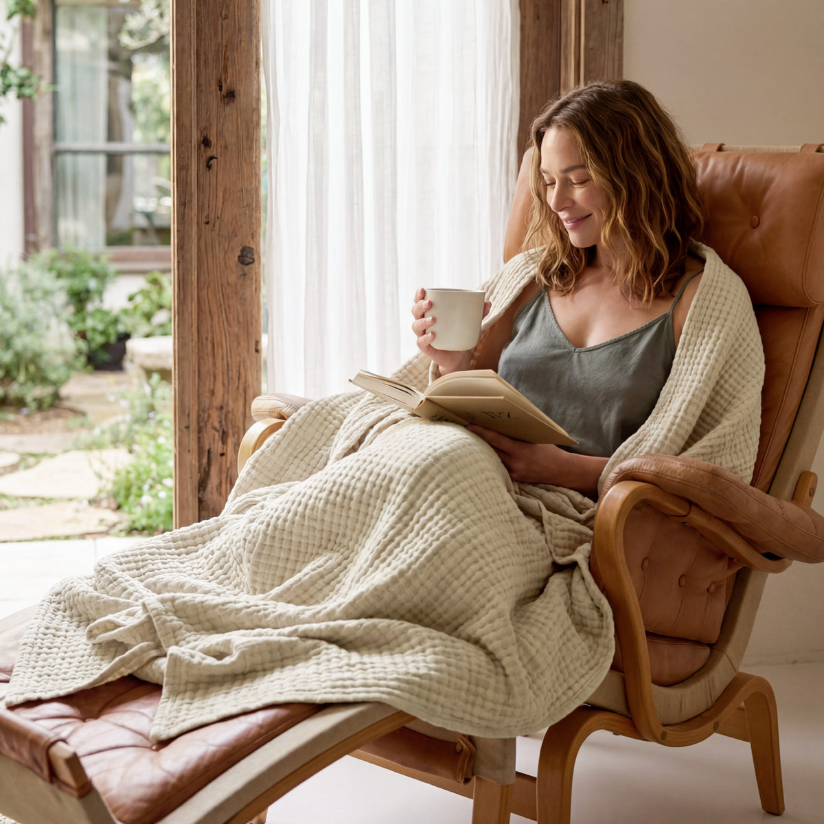 Quad-Layer Muslin Gauze Blanket