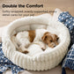 Double-Layer Faux Fur Pet Bed