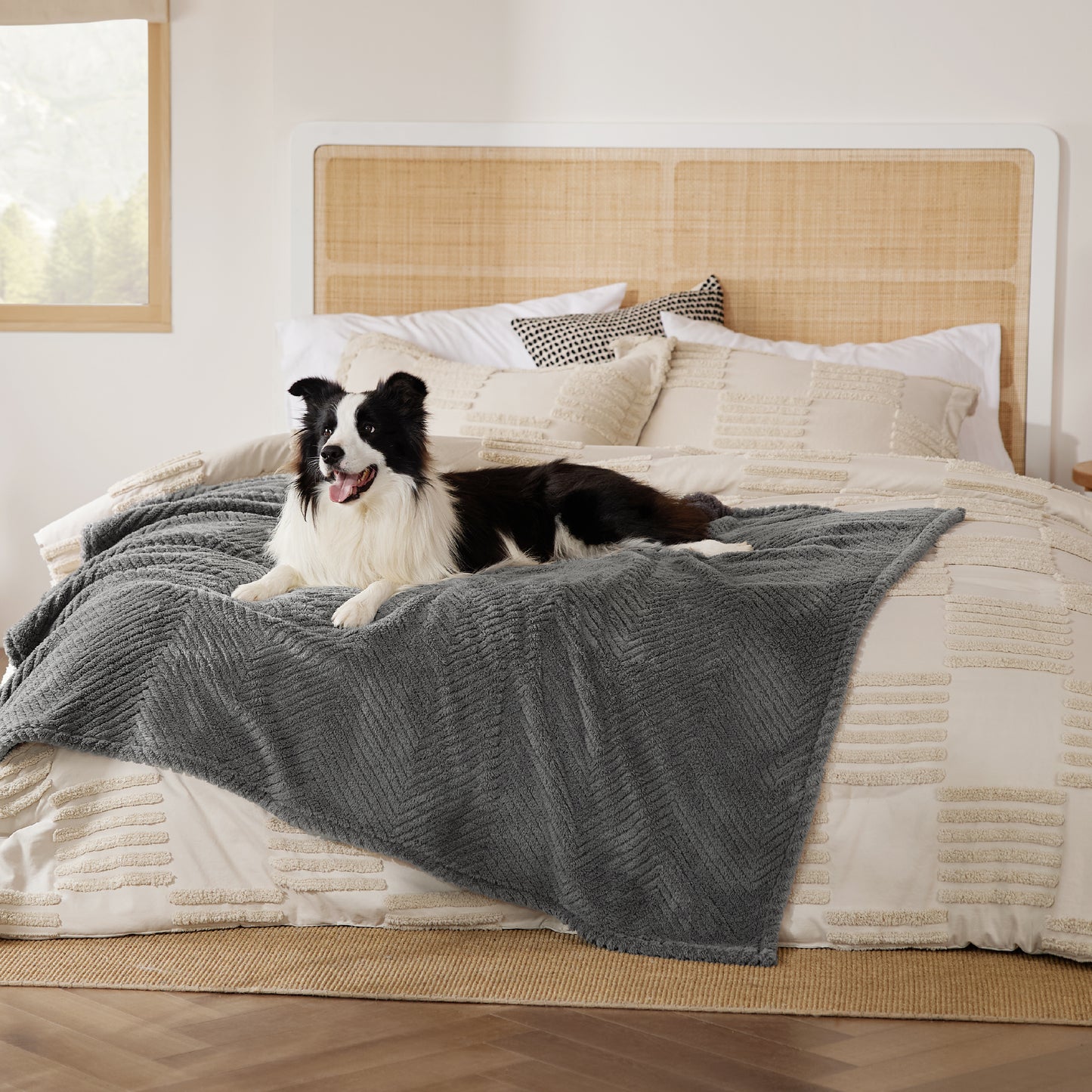 Jacquard Fleece Pet Blanket