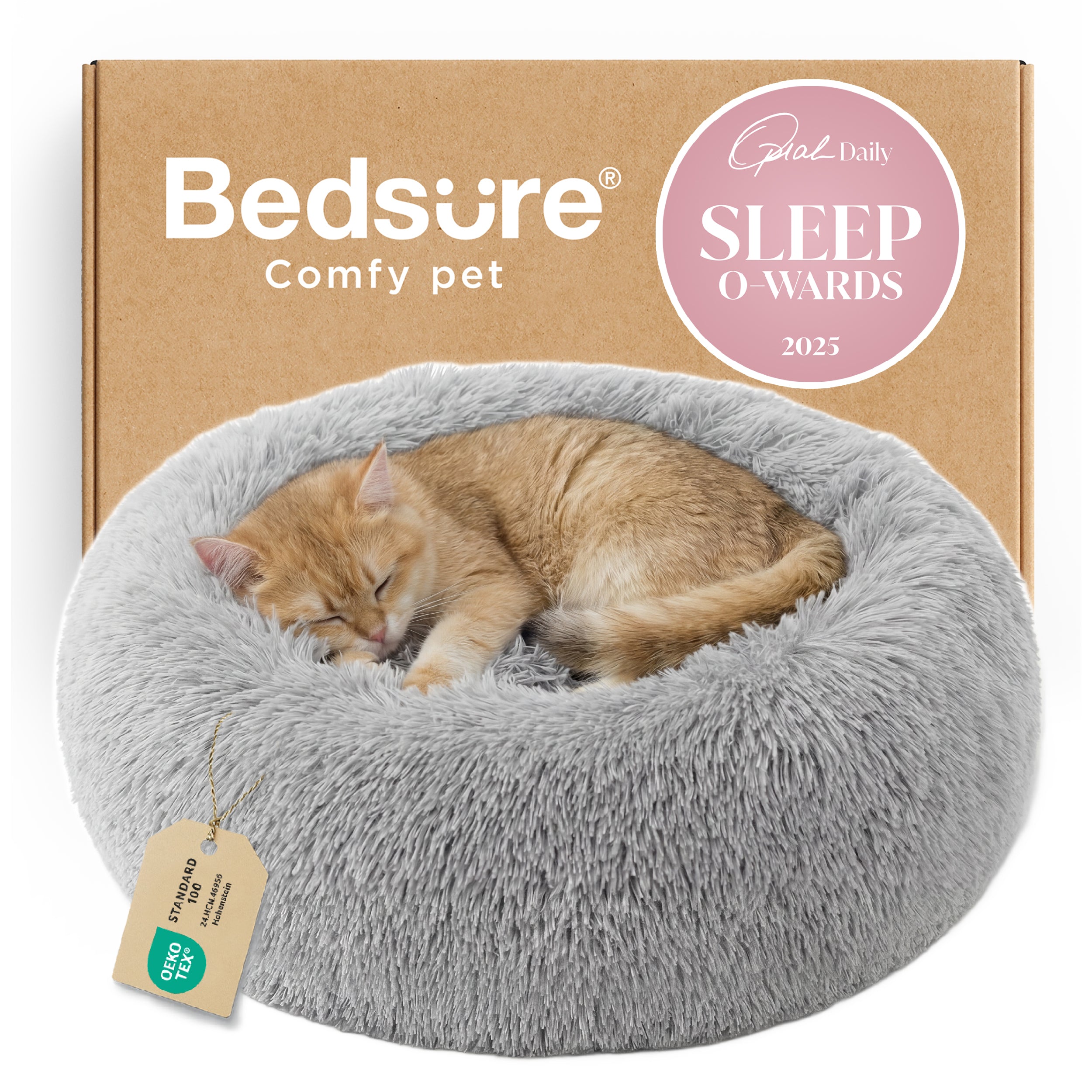 Cat Bed-Solid PV Fleece