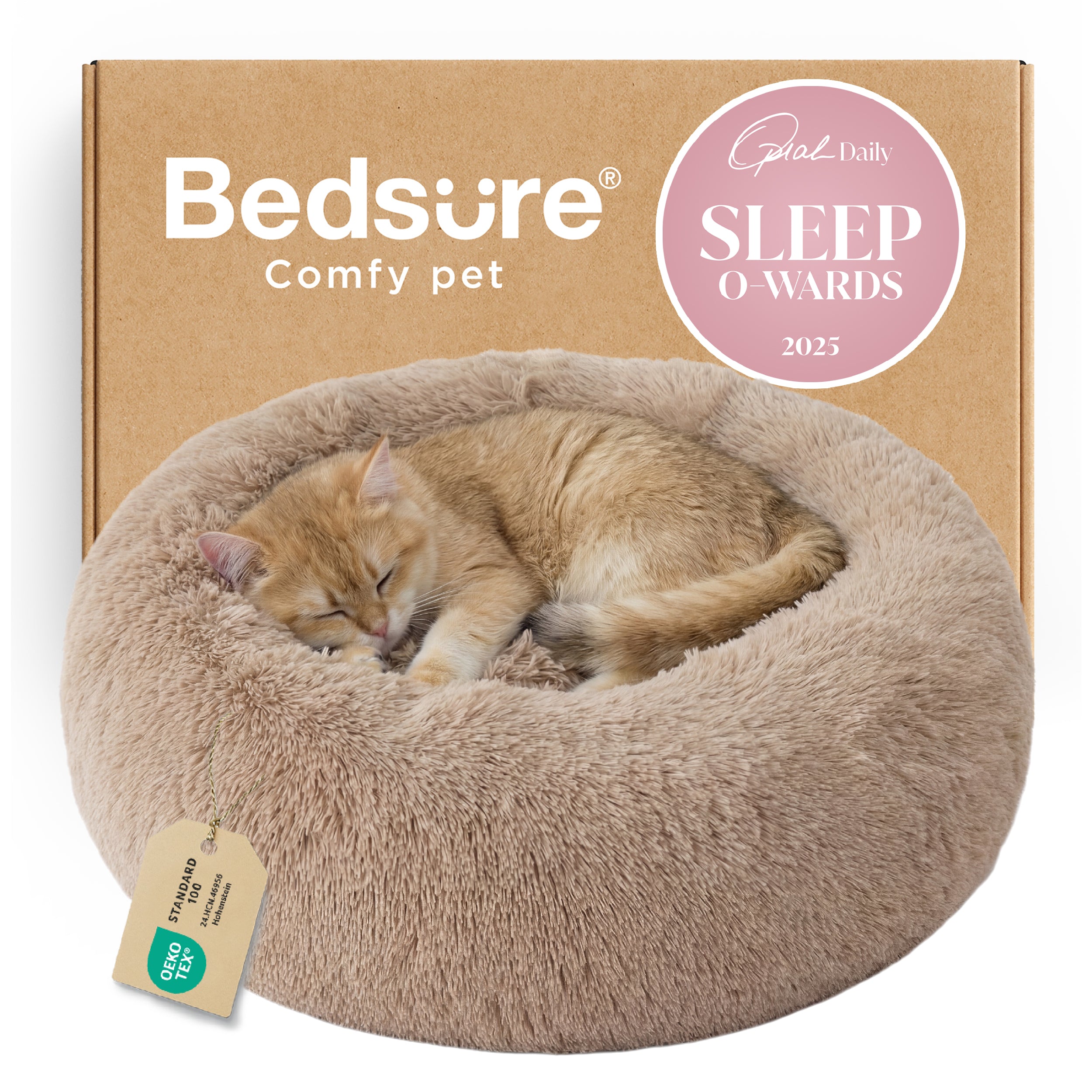 Cat Bed-Solid PV Fleece
