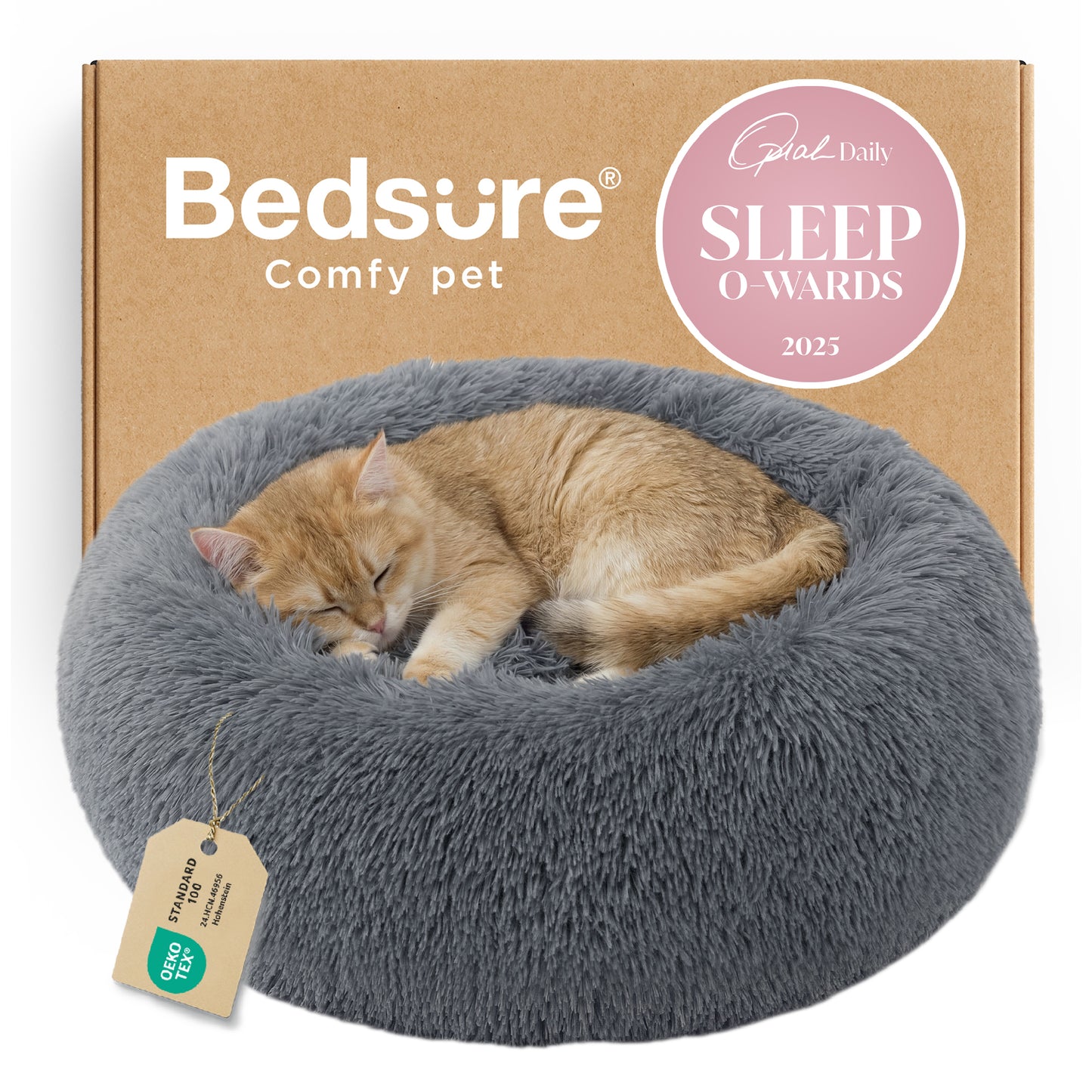 Cat Bed-Solid PV Fleece