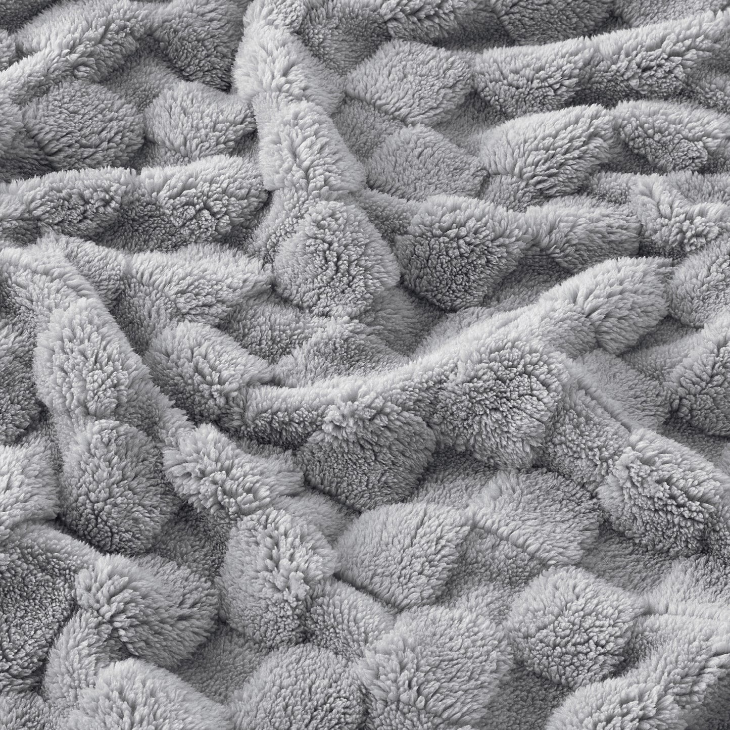 Jacquard Shaggy Sherpa Blanket