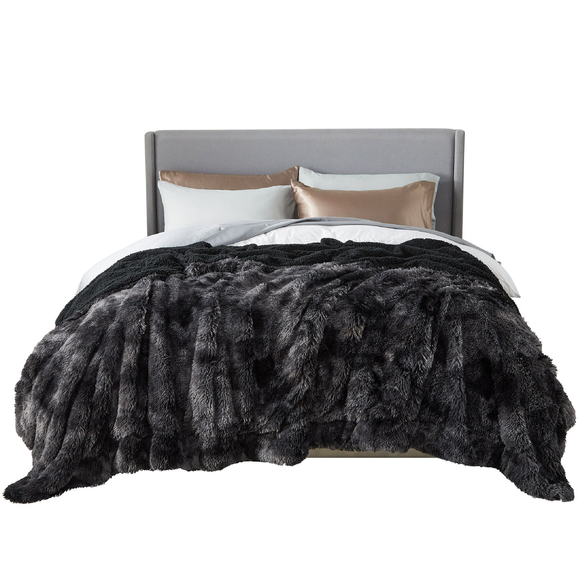 Fuzzy Faux Fur Blanket