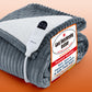 GentleSoft® Ribbed Flannel Heated Blanket